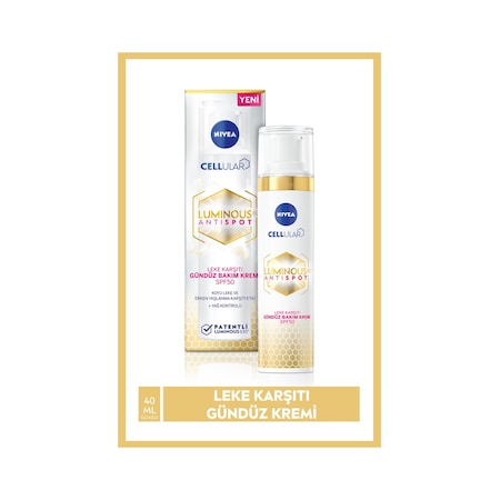 Nivea Luminous SPF 50 Leke Karşıtı Gündüz Bakım Kremi 40 ML