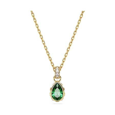 5648751 Swarovski Kolye Stilla:Pend Pear Gre/Gos