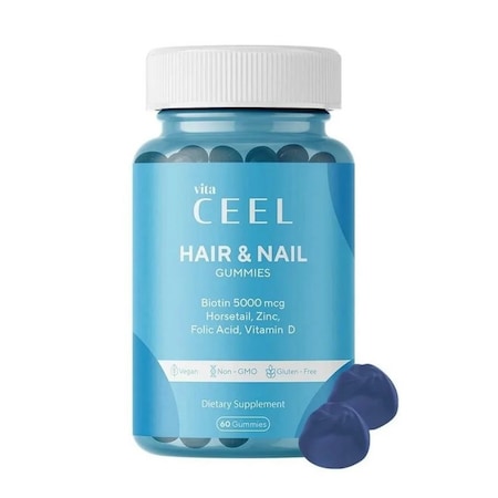 Vita Ceel Hair And Nail Gummies 60 Gummies