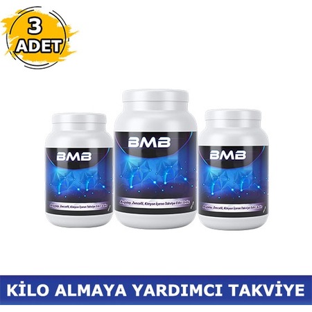 BMB Kilo Almaya Yardımcı Gıda Takviyesi 3 Adet 3 x 400 G