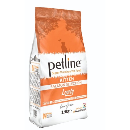 Petline Super Premium Somonlu Yavru Kedi Maması 1500 G
