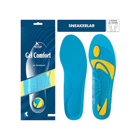 Gel Comfort - Spor Ayakkabı Tabanlığı, Kemer Ve Metatarsal Destekli Tabanlık