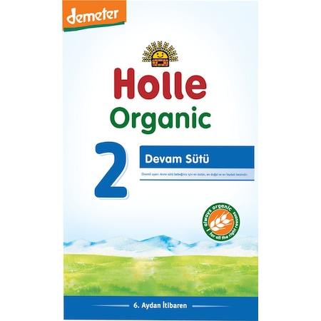 Holle Organik 2 Devam Sütü 6+ Ay 600 G