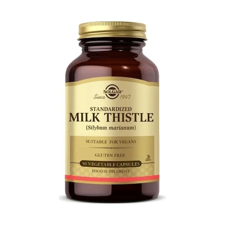 Solgar Milk Thistle 100 MG 50 Kapsül