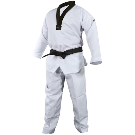 Adidas ADI-START Siyah Yaka Taekwondo Müsabaka Elbisesi