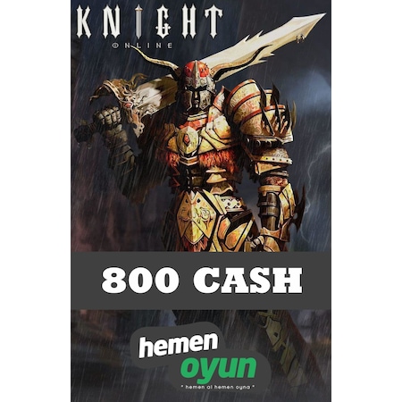 Hemenoyun Knight Online 800 Cash