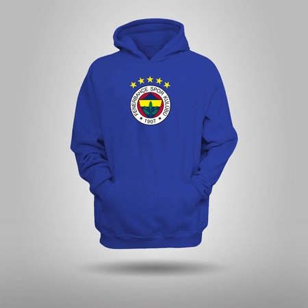 Fenerbahçe 5 Yıldız Hoodie Mavi 2253