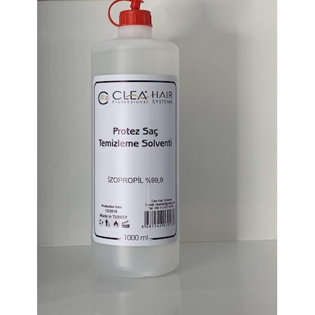 Clea Hair Systems Protez Saç Bant Sökücü Solvent 1 Lt