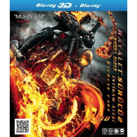 Ghost Rider: Spirit Of Vengeance - Hayalet Sürücü 2: İntikam Ateşi 3D+2D Tek Disk