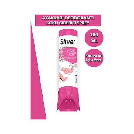 Kadın Ayakkabı Deodorantı Koku Giderici Önleyici 100 Ml