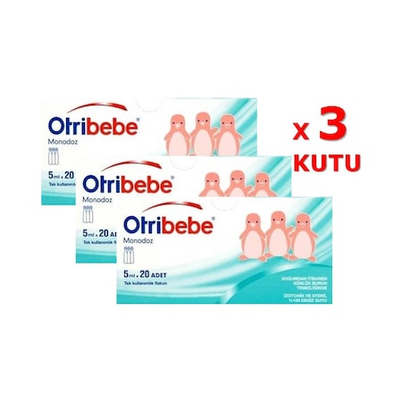 Otribebe Monodoz Deniz Suyu 5 ML 20 Flakon x 3 Kutu