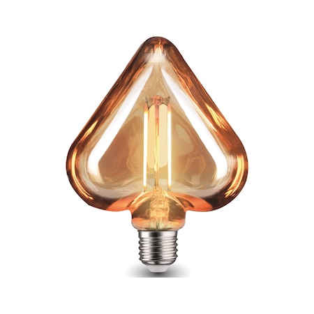 Orbus E27 360LM Kalp Filament Led Ampul Amber