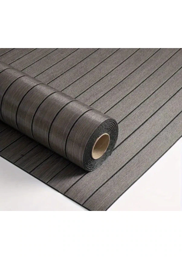 Brano Kendinden Yapışkanlı Duvar Lambiri 60x280 Cm Koyu Kahverengi
