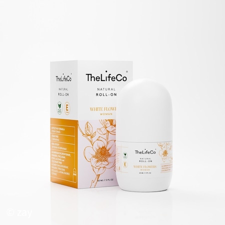 The Lifeco White Flowers Kadın Roll-On Deodorant 60 ML