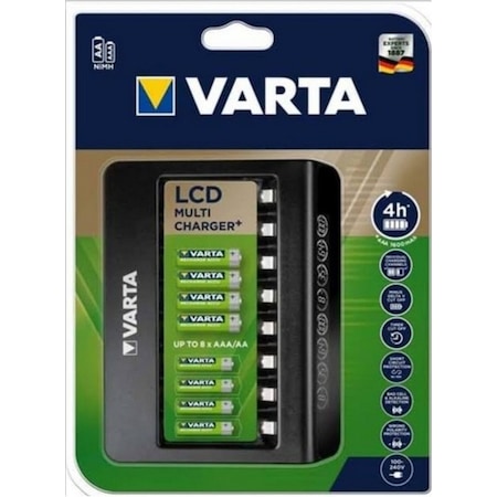 Varta 57681 8 Li Lcd Şarj Cihazı Aa Aaa