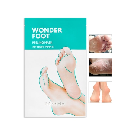 Missha Ölü Deri Ve Çatlaklar için Soyulabilen Ayak Peeling Maskesi Wonder Foot Peeling Mask 50 ML