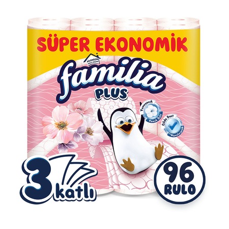 Familia Plus Parfümlü Süper Ekonomik Tuvalet Kağıdı 3 x 32 Rulo