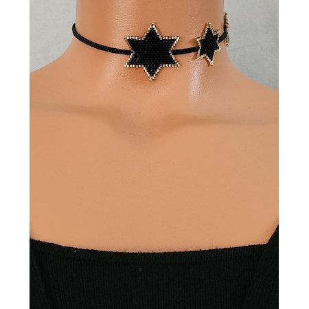 Harmel Jewelry Miyuki Yıldızlar Choker