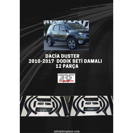 2010-2017 Dacia Duster Damalı Dodik Seti