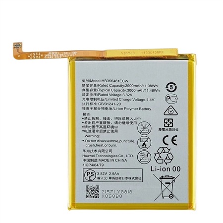 T62 Huawei P Smart Uyumlu Hb366481ecw 3000 Mah Batarya Pil