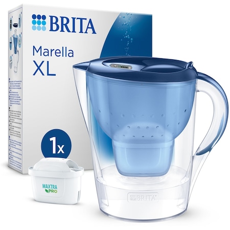Brıta Marella XL Filtreli Su Arıtma Sürahisi - Mavi