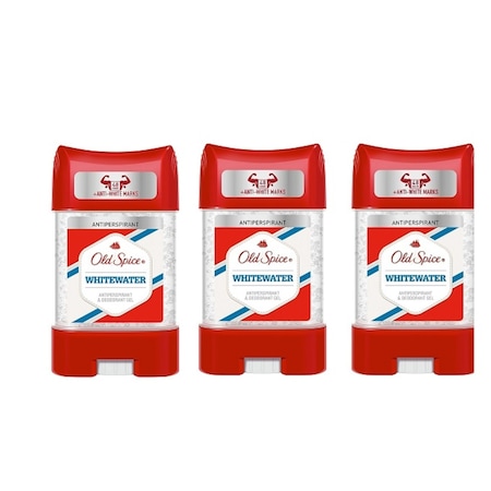 Old Spice Whitewater Clear Jel Deodorant 70 ML x 3