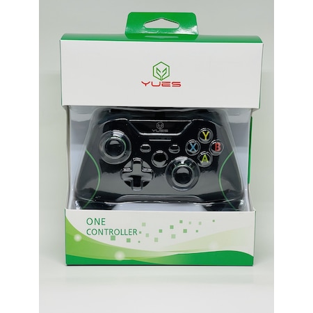 Yues Xbox One Gamepad Oyun Kolu PC Uyumlu Joystick Kablolu (Xbox One (S)(X) / PC Uyumlu)