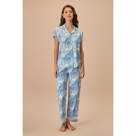 Suwen Ocean Maskülen Pijama Takımı Sh24860660b956