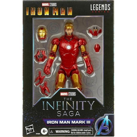 Marvel Legends Infinity Saga Iron Man Mark 3 Iıı Action Figure