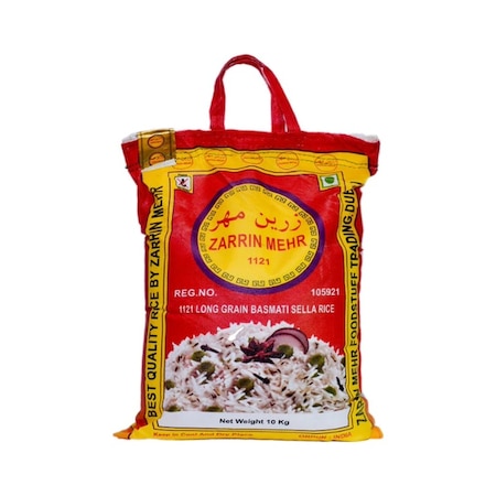 Zarrin Mehr Basmati Pirinç 10 KG