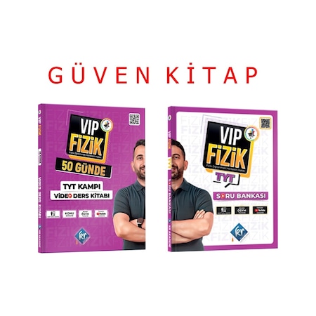 Vip Tyt Fizik Konu Anlatım Soru Bankası Seti - 2024