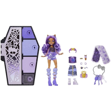 Monster High Gizemli Arkadaşlar - Clawdeen HNF74