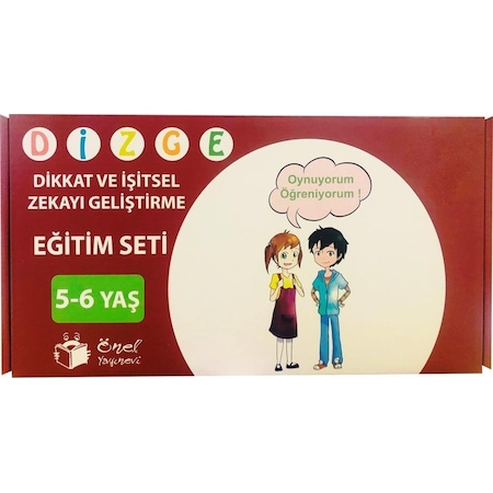 Önel Yayıncılık Dizge 5-6 Yaş Zeka Geliştirici Eğitim Seti 11 Kitapçık + Kontrol Aracı İşitsel Dikkati Geliştirme - Önel Yayıncılık