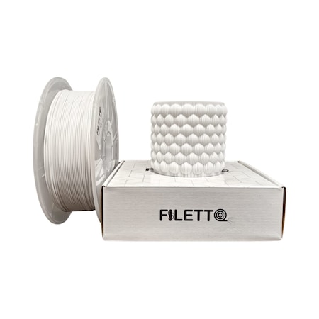 Filetto Pla+ Filament 1.75mm 1 Kg - Beyaz