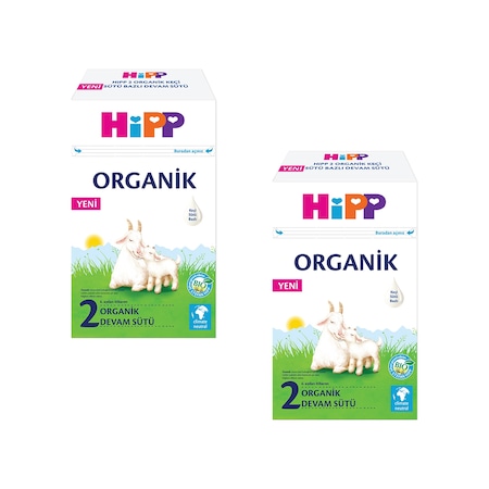 Hipp 2 Organik Keçi Sütü Bazlı Devam Sütü 2 x 400 G