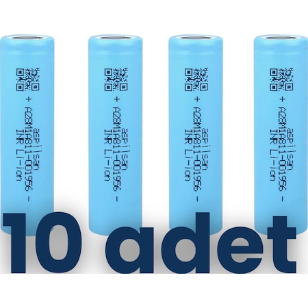 Aspilsan 2900 mAh Li-ion Şarjlı Pil 10 Adet