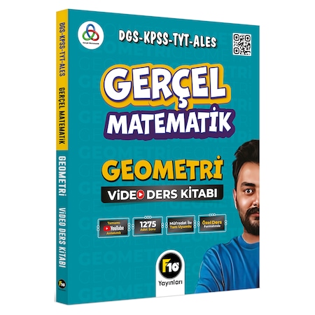 Gerçel Matematik Dgs Kpss Tyt Ales Geometri Video Ders Kitabı