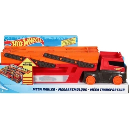 Hot Wheels Mega Tır Kırmızı/Turuncu GHR48