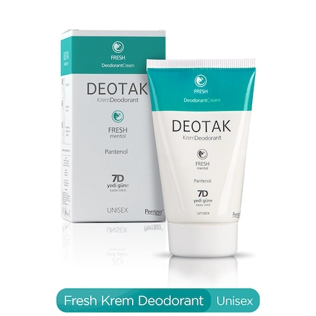 Deotak Fresh Unisex Krem Deodorant 35 ML