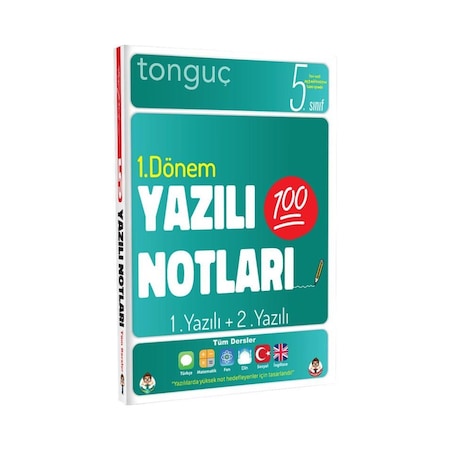 5. Sınıf Yazılı Notları 1. Dönem 1 Ve 2. Yazılı Tonguç Akademi