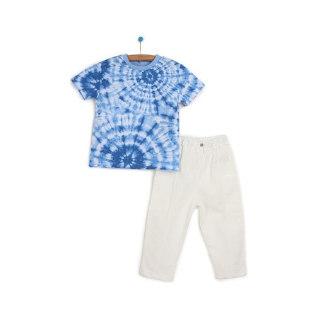 HelloBaby Tropical Party Tshirt - Pantolon Erkek Bebek