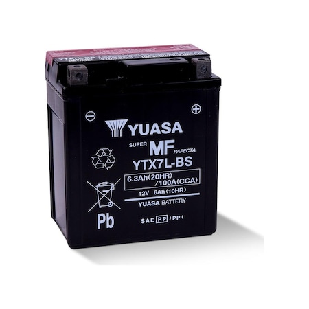 Yuasa Ytx7l-bs(cp) Akü 12v 6ah 100a