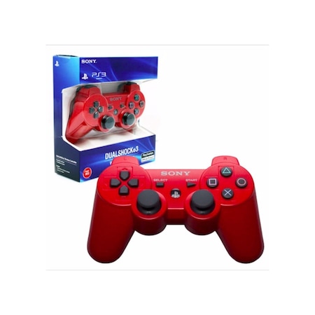 Sony PS3 Joystick PS3 Kol Dualshock 3 Kırmızı