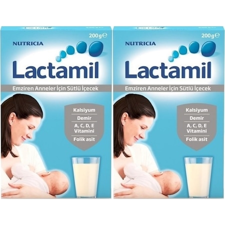 Nutrıcıa Lactamil 200GR (Emziren Anneler İçin Sütlü İçeçek) (2 Li