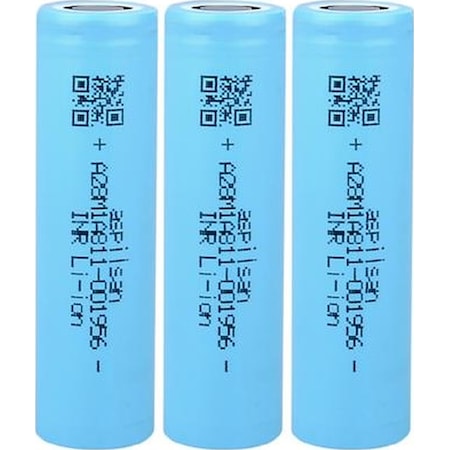 Aspilsan Inr18650a28 - 3.7v 2800 Mah Li-ion Şarjlı Pil - 5c 3 Lü