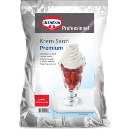 Dr. Oetker Professional Krem Şanti Premium 1 KG