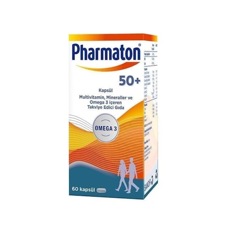 Pharmaton Vitality 50 Plus 60 Kapsül