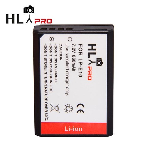 Hlypro Canon 1100D için Lp-E10 Batarya