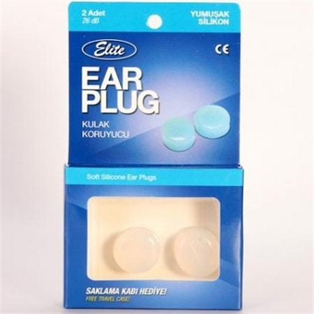 Ear Plug Silikon 2'li Kulak Tıkacı