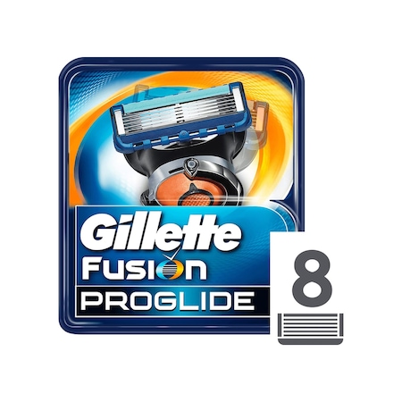 Gillette Fusion ProGlide Yedek Tıraş Bıçağı 8'li Karton Paket